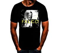 NAIFEN Falco Fun Slogan Mens T-Shirt Adult Men's Casual T-Shirt Black XXL