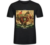 NAIFEN Fleet Foxes Helplessness Blues Custom Unisex 100% Cotton Short-Sleeve T-Shirts Black XL