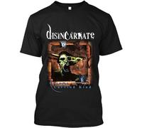 NAIFEN Men's NWT! Disincarnate Dreams of The Carrion Kind American Heavy Metal T-Shirt S-3XL Black L
