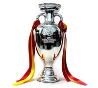 NaiiiL Allemagne Championnat d'europe De Football 2024 Trophée Coupe Souvenirs Décoratifs De Football pour Les Fans,26cm
