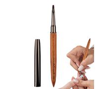 naiil art Brush - Nail Design Brushes | Nail Painting Brush, Nail Dotting Tools, Sandalwood Nail Brushes For Home Use And Professional Nail Salon, Thin Details, Fine Drawing, Salon At Home