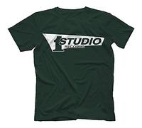 naik Studio One Records T Shirt 100% Cotton Green M