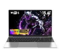 NAIKLULU 15.6 Pouces 2026 Laptop 4425Y Processor, RAM 8GB SSD 256GB Pc Ordinateur Portable Computer Notebook, Webcam/Touchpad/5000Mah/USB 3.0