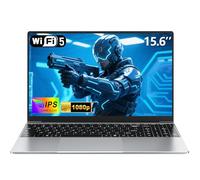 NAIKLULU 15.6 Pouces 2026 Ordinateur Portable 4425Y Processor, RAM 8GB SSD 256GB Laptop Pc Portable Computer Notebook, Webcam/Touchpad/5000Mah/USB 3.0