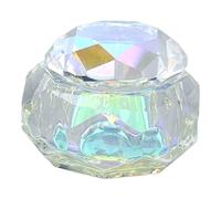 Nail acrylique liquide tasse portable clou liquide Crystal tasse de diamant de diamant en verre de haute qualité adapté au salon de manucure et à une utilisation de la famille