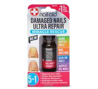 Nail-Aid Damaged Nails Ultra Repair, Miracle Rescue 5 en 1 avec collagène et vitamine E