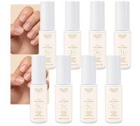 Nail and Cuticle Care Serum with Dropper,Lightweight Non Greasy Daily Moisturizing Oil,Lightweight Fingernail Conditioning Essence for Uneven Fingernail Surfaces,Brush on Nail Serum for Dry (8PCS)