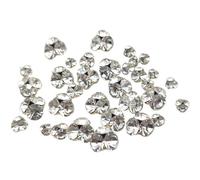 Nail Art 3D Super Scintillant Tailles Mixtes Blanc Strass Clusters Ongles Diamant Décorations Accessoires Manucure Nail Art Décoration 10pcs