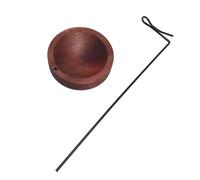 Nail Art Color Graphié Display, Innovante Nail Art Color Tableau Suspendu pour la Colle d'huile à Ongles (Couleur du bois de la nature)