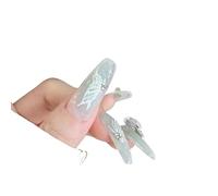 Nail art de tempérament, nouveau nail art pur peint à la main, Joker d'été étendu, armure de produit fini détachable.(XS)