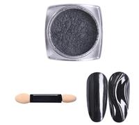 Nail Art Glitter Poudre Effet Miroir Chrome Pigment Poussière Paillettes À Paupières Pour Décorations D'art Poussière Holographique Acrylique Pour Gel Vernis