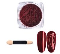 Nail Art Glitter Poudre Effet Miroir Chrome Pigment Poussière Paillettes À Paupières Pour Décorations D'art Poussière Holographique Acrylique Pour Gel Vernis