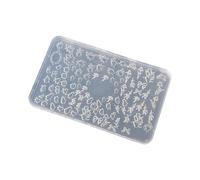 Nail Art - Modèle en silicone - Outil de conception d'ongles - Thème fleur - Moules en silicone pour manucure - Moules en silicone pour nail art