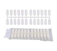 Nail Art Pratique, 120 pcs Couleur Naturelle Plat Pratique Faux Ongles Conseils pour Professionnel Nail Gel Polonais Conseil Affichage Livre Graphique Nail art Salon