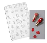 Nail Art Silicone Moule Fleurfly Flower Crystal Moules De Résine Scouping Polchy