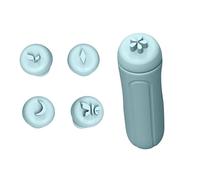 Nail Art Stamper Pen Set de tampons à motifs floraux faciles à ongles pour créer des ongles uniques à la maison