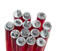 Nail Art Stamping Pen Nail Art Tampon Fleur Stylo Nail Art Stamp Pen Set Nail Art Outils pour Ongles Salon et Usage Domicile