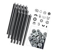 Nail Art Stamping Pen Nail Art Tampon Stylo Tampon Ongles Art Tampon Stylo Set Bricolage Ongles Art Outils pour Nail Salon Maison
