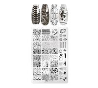 Nail Art Stamping Temeplates Summers Nails Art Stamping Plaques Images Plaques Manucure Bricolage Outil d'impression Tampon