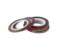 Nail Art Striping Tape Line Decoration Pack De 10 Rouleaux De Easy-Go Mixed Colours Rolls Striping Tape Pratique Et PopulairePratique et attrayant