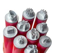 Nail Art Tampon Fleur Tampon Stylo Tampon Set avec Plusieurs Motifs Manucure Outil Stamping Plaque Nail Art Outils