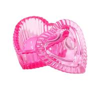 Nail Art Verre Acrylique Dappen Bol à Ongles Cristal Bol Liquides Tasse Outil Acrylique Liquides Poudre Dappen Forme de Cœur pour Nail Art Coupe Cristal pour Salon