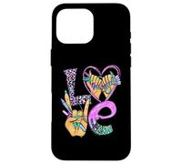 Nail Artist Love Manucure Esthéticienne Tech Salon Art Coque pour iPhone 16 Pro Max