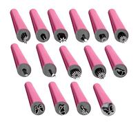 Nail Arts Stempel Stift, Nagelstift Nagelstempel Set de tampons à ongles, Stempeln Sie Nail Arts Zubehör, Schnell Trocknendes Nagel GraffitiDotting Werkzeug Mit Feiner Spitze, Nail Stamper Tool