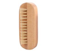 Nail Brush - Wooden Nail Brush | Double-Sided Náil Cleaning Brušh | Boar Bristles, Soft Bristles, For Manicure Pedicure, Men Women Teens Elderly, Home Dorm Spa, 9.8x3.5x4cm