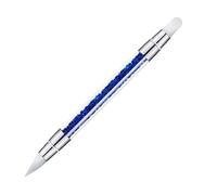 Nail Brushes - nail-artt Brushes | Manicure Tools | Nails Gel Pen | Acrylic Rhinestone Handle Silicone Manicures Brush | duall Head Carving Drawing Dotting Tool For Carving, Shaping 3D Effect
