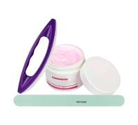 Nail Buffing Kit, Professional Nails Buffer, Manicure Pedicure Tool, Natural Buffer, Home Salon Accessory, Cuticle Care Tool, Beginner Nail Kit, Portable Polishing Set for Women Beginners