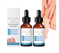 Nail Care Pro sérum, formidable et sérum de réparation des ongles, soins hydratants en cuticule pour les ongles plus forts, formule de plantes naturelles, restaurer les ongles endommagés (2pcs)