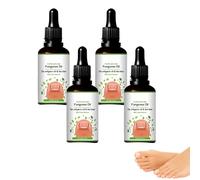 Nail Care Serum, Nourishing Nail Strengthener and Growth Support for Damaged Nails, Moisturizing Nail & Cuticle Oil with Vitamin E & Natural Plant Extracts, Nail Growth Oil (4pcs)