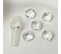 Nail Charmes Carré Art Pointu Gemmes Bottom K9 Gemmes Ongles Décor