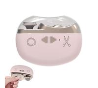 Nail Clipper - Automatic Rechargeable Fingernail Cutter, Electric Nail Trimmer with Safe Precision Grinding System, Smooth Edge Finishing Function, Ideal Seniors Adults Kids Men Women Elderly Toes