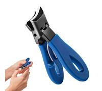 Nail Clipper en acier inoxydable incliné | 29g de coupure à ongles tranchants avec une grande ouverture de coupe | Ergonomique robuste durable pour les doigts et les ongles | Manucure facile