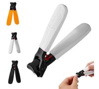 Nail Clippers for Women, Wide Opening Anti-Splash Pedicure Scissors, Portable Wide Opening Ingrown Nail Trimmer for Seniors Home Travel Bathroom Daily Routine Personal Grooming