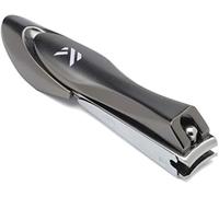 Nail Clippers With Catcher-Heavy Duty Stainless Steel Nail Clippers For Finger And Toenails With Curved Surgical Blades And Built-In Nail File