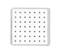 Nail Drill Bits Box, 49 Holes Container, Transparent Lid Boxes, Professional Nails Drill, Bit Storage Case, Beginner Friendly Box, Personal Nail Organizer for Home Salon Use