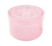 Nail Drill Bits Cleaning Box - Portable Sterilizer Tray With Double Filter Design, Manicure Tool Sanitizing Organizer For Salon Travel Use | Hygienic Tool Maintenance Support, Efficient Cleaning Perfo