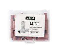 Nail Drill - Sanding Bands Set, Compact Manicure Supplies, Grit File Bits, Traveling Party Tool, Acrylic Gel Removal, Professional Portable Kit, Storage Case Included 179 Char