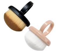 Nail Dust Brush - Finger Cleaning Brush, 1.6 Inches Soft Manicure Duster Tools, for Indoor Outdoor and Travel, Easy and Convenient Cleaning, Professional Nail Care Accessory