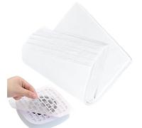 Nail Dust Collector Filter Sheets - 100 Pieces Replacement Paper | Nail Vacuum Dust Collector | for Home Beauty Studio Manicure Professional Grooming