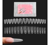 Nail Extension Forms - Weather Stripping Door Seal Car | Double Nail Forms | 240 Pieces Professional Clear |for Personal Salon Home Fashion Beauty Manucure Daily Styling