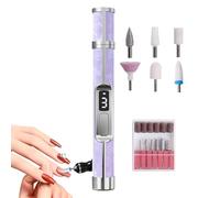 Nail feile Electrique, 3 Geschwindigkeiten Fuß Schwiele Entferner - Wiederaufladbare Nagelpflege Für Dicke Zehennägel Fingernägel Fußschwielen Entfernung Anfänger Salon Männer Frauen