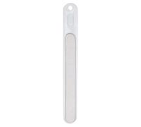 Nail Files Arc-Shaped - Non-Slip Handle Portable | | Nail Polishing File 10x1.2cm | For Home Dormitory Travel Daily Care Business Trip, Women