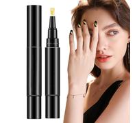 Nail Gel Pen | 1 Step Gel Nail Polish Pencil, 1 Step Nail Gel Pen, Nail Drawing Polish Marker Pen, Soak off UV LED Nail Varnish Nail Tools, No Need Base Top Coat for Nail Decoration
