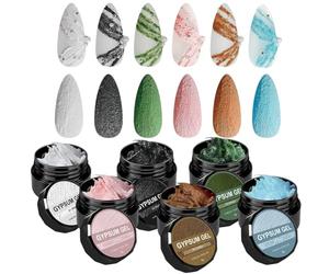 Nail Gel Sculpté - Gel De Détails Flexible, Vernis Vibrant De Sculpture | Texture De Renforcement Professionnel, Composé De Modélisation Lisse Pour Manucure Artistique, Créativité Par Principe