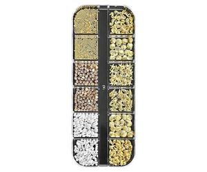 Nail Gems For Art - Ensemble De Strass À Ongles Multiples | Des Joyaux D'ongles Étincelants Pour La Décoration Et Le Style Art Toolss Foar Manucure Pédicure Fête Usage Du Salon