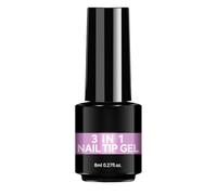 Nail Glue Gel UV - 8ml Durable Base Gel Glue, Séchage Rapide, Formule Longue Durée | Manucure Débutants Professionnels Maison Salons Mariage DIY Extension D'ongles Décoration par m